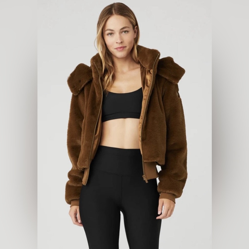 ALO Yoga Faux Fur Foxy Jacket